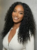 Lumivive Bye-Bye Knots™ 7x5 Lace Jerry Curl 150% Density Wig with Lived-In Coils