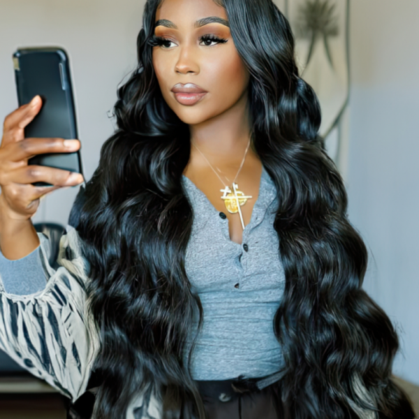 Lumivive Body Wave Upgrade Lace Closure Middle Part Closure Bleached Knots 4x0.75 T Part Closure Natural Color