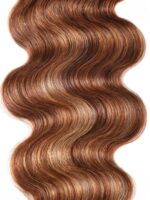 Lumivive Honey Blonde Piano Highlighted Body Wave 4Pcs Bundles With Closure - Image 4
