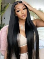 Lumivive 5x5 HD Lace Free Part Human Hair Straight Lace Closure