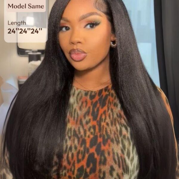 Lumivive Natural Yaki Texture Human Hair 3 Packs Bundles