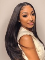 Lumivive 4 Pcs Indian Straight Human Hair Bundles for Sew-in