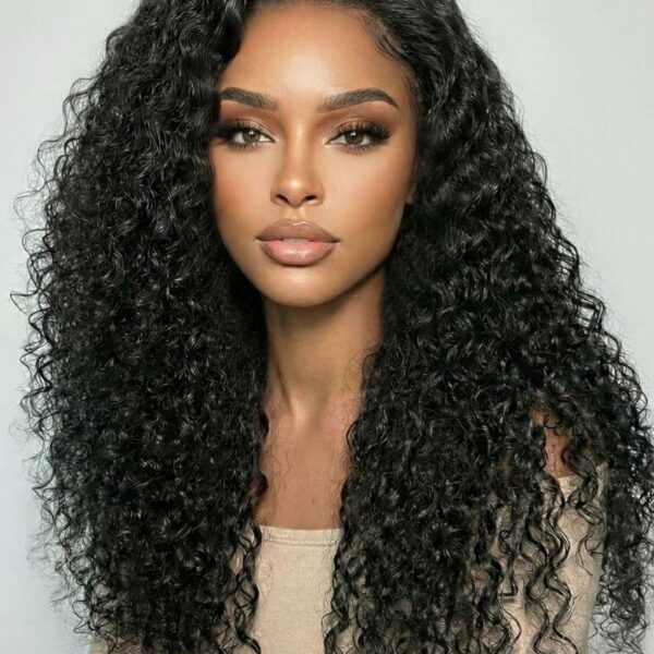 Lumivive 7x5 Bye-Bye Slip™ Lace Side Part Curly Wigs with Defined Curls