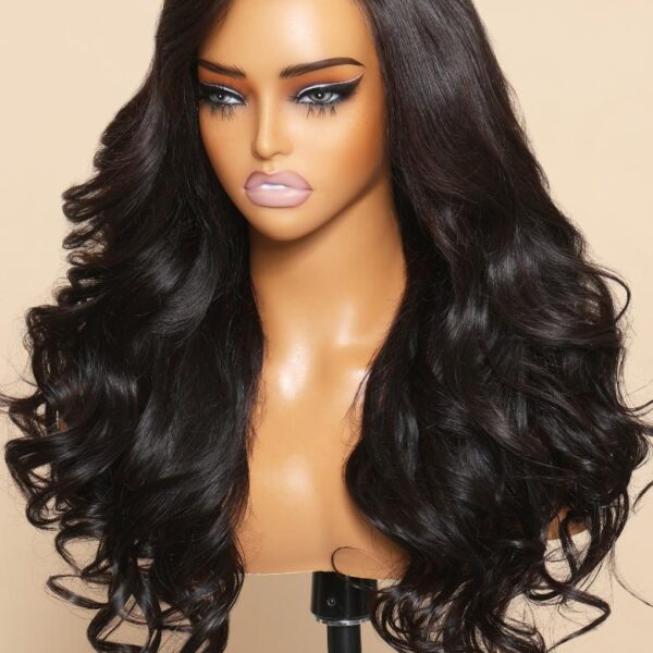 Lumivive 13x6 Lace Frontal Black Body Wave Pre-Everything Wig