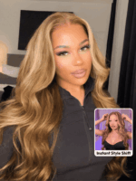 Lumivive Bye-Bye Knots™ Honey Blonde Glueless Lace Human Hair Wig With Drawstring - Image 3