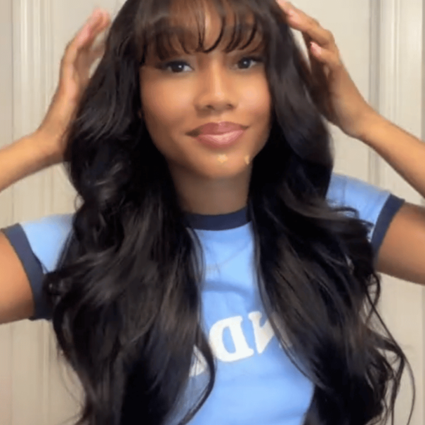 Lumivive 13x4 Pre-Everything™ Side-Part Fluffy Loose Wave Wig With Wispy Air Bangs