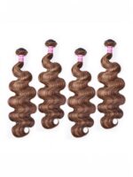 Lumivive Gorgeous Highlight Honey Blonde Bouncy Body Wave Hair 4 Bundles - Image 4