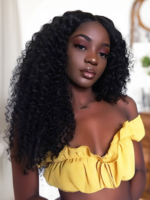 Lumivive Hair Icenu Series 1 Pieces Deep Wave Human Virgin Hair Weaving - Image 2