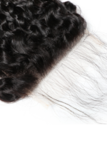 Lumivive Undetectable HD Lace 5x5 Closure with 3 Deep Wave Bundles - Image 11