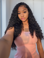 Lumivive Hair Icenu Series 1 Pieces Deep Wave Human Virgin Hair Weaving - Image 3