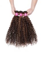 Lumivive TL412# Honey Blonde Color 3 Pcs Real Human Hair Weaves - Image 5