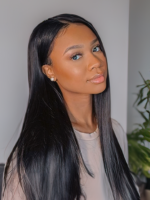 Lumivive 5x5 HD Invisible Lace Closure With 3Pcs Straight Human Hair Bundles - Image 4