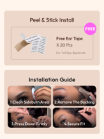 Lumivive Bye-Bye Knots™ Reddish Brown Glueless Real Hair Wig Pre-Max Easy Wear - Image 10