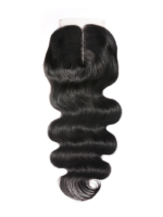 Lumivive Body Wave Upgrade Lace Closure Middle Part Closure Bleached Knots 4x0.75 T Part Closure Natural Color - Image 5
