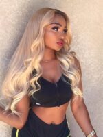 Lumivive Hair 613 Blonde Body Wave Hair 13x4  Lace Frontal - Image 7