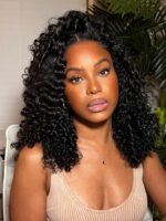 Lumivive Bye-Bye Knots Adjustable Cap Size Glueless Curly Wig - Image 2