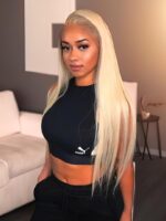 4PCS Lumivive 613 Blonde Hair Weave Bundles Straight Virgin Human Hair - Image 2