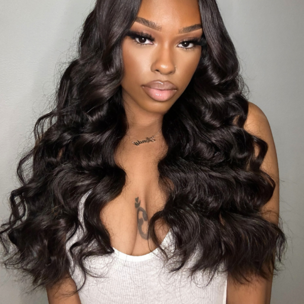 Lumivive Hair Unprocessed Frontal Lace With 4pcs Body Wave Remy Hair Bundles