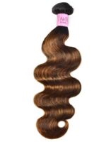 Lumivive #1B/30 Brown 1Pc Body Wave Human Hair Sew-in Bundle - Image 5