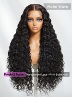 Lumivive 13x4 Pre Everything™ Pre-Cut Lace Front Water Wave Drawstring Wig With Baby Hair