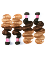 Lumivive Brazilian Ombre 4Pcs Body Wave Remy Human Hair Bundles - Image 6