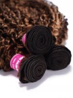 Lumivive TL412# Honey Blonde Color 3 Pcs Real Human Hair Weaves - Image 4