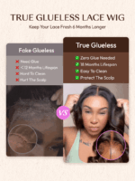 LumiviveBye-Bye Slip™ Balayage Brown Beginner Glueless Body Wave Wig with Highlights - Image 9