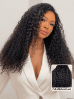 Lumivive Bye-Bye Knots™ 7x5 Lace Jerry Curl 150% Density Wig with Lived-In Coils - Image 2