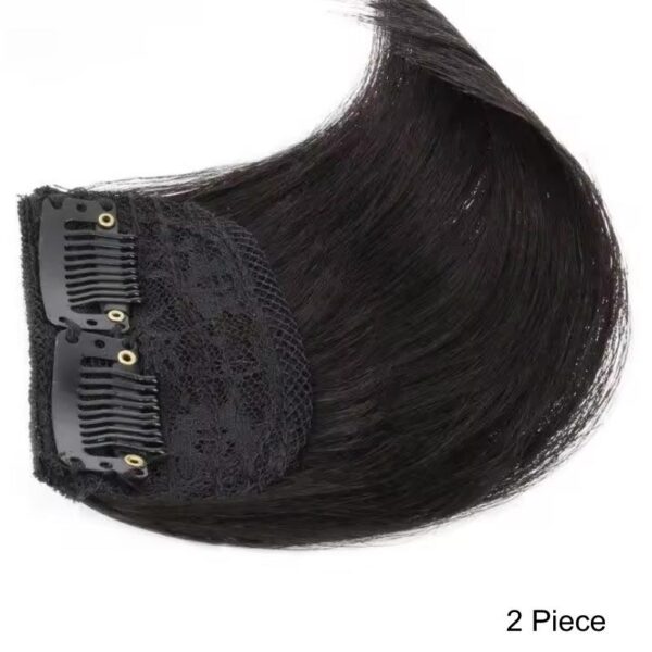 Lumivive Machine-Made Light Brown Straight Mini Hairpiece