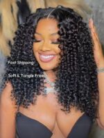 Lumivive Bye-Bye Knots Adjustable Cap Size Glueless Curly Wig - Image 4