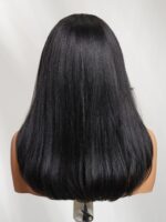 Lumivive Bye-Bye Knots™ 7x5 Lace Side-Part Yaki Straight Wig with Blowout Feathered Layers - Image 5