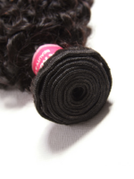 Lumivive Hair Bundle 1 Piece Black Jerry Curly Hair - Image 6