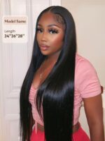 Lumivive Straight Malaysian Remy Human Hair Bundles 3Pcs Deal - Image 3