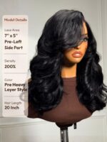 Lumivive 13x4 Pre-Everything™ Wig With Loose Wave Face-Framing Layers And Side-Swept Bangs - Image 9