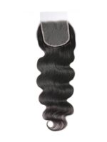 Lumivive Hair 5x5 HD Lace Closure With 4 Bundles Body Wave Human Hair Weaves Transparent Lace Natural - Image 8