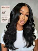 Lumivive Bye-Bye Slip™ Wig Feathered Layer Side Part Wig With Side Bangs - Image 4