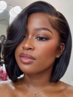 Lumivive Bye-Bye Knots™ 7x5 Lace Side Part Layered Wig With Side-Swept Bangs