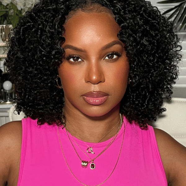 Lumivive InvisiBlend™ V part Kinky Curly Glueless Beginner Wig With Drawstring