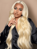 Lumivive 3Pcs 613 Blonde Human Hair Weft Body Wave Bundles