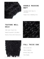 Lumivive 3 Packs Burmese Curly Human Hair Bundles With Twist Out Ends - Image 6