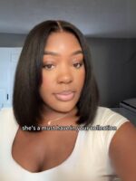 Lumivive Bye-Bye Knots™ Glueless Lace Front Bob Human Hair Drawstring Wig - Image 2