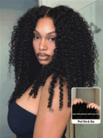 Lumivive Bye-Bye Knots 7x5 Lace Curly Glueless Wig With Finger Coil Ends - Image 4