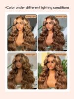 Lumivive Bye-Bye Knots™ Honey Blonde Glueless Lace Human Hair Wig With Drawstring - Image 7