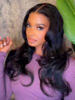 Lumivive Bye-Bye Knots™ 7x5 Lace Body Curls Wig with Feathered Layers & Invisi Drawstring 180% Density - Image 2