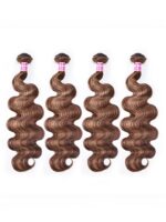 Lumivive Honey Blonde Piano Highlighted Body Wave 4Pcs Bundles With Closure - Image 3