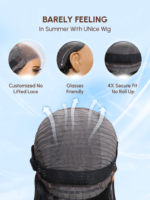 Lumivive BlendAway™ HD Invisible Lace Closure Water Wave Glueless Wig - Image 8
