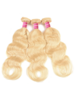 Lumivive 3Pcs 613 Blonde Human Hair Weft Body Wave Bundles - Image 4
