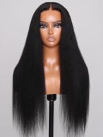Lumivive 5x5 Thin HD BlendAway Lace Closure Glueless Yaki Wig - Image 9