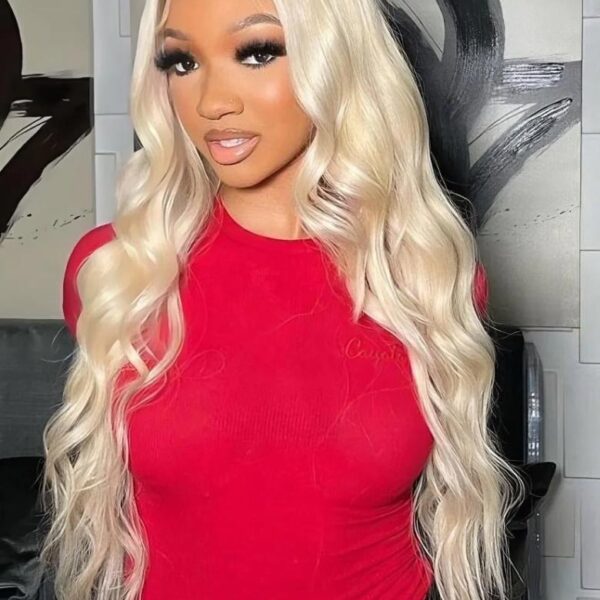 Lumivive 3Pcs 613 Blonde Human Hair Weft Body Wave Bundles