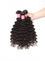 Lumivive Deep Wave Malaysian Remy Human Hair Bundles 3 Packs Deal - Image 6